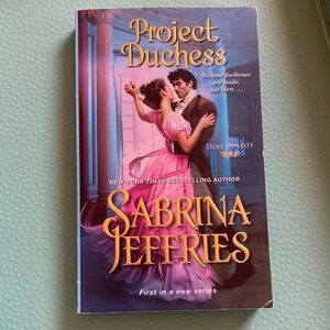 Project Duchess by Sabrina Jeffries Romance Book Paperback Copy
